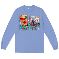 Colony Blue coffee pharmacy Long Sleeve Tee - RacoonDesign