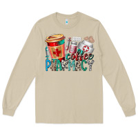 Mushroom coffee pharmacy Long Sleeve Tee - RacoonDesign