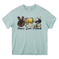 Arona peace love ostrich Heavy Core Tee - LillyAllenDesigns