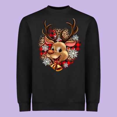 Heavyweight Sweatshirt reindeer christmas