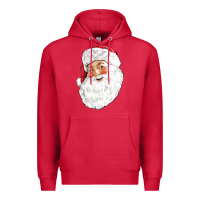 Cardinal Santa Premium Hoodie - NancyCooperArtShop