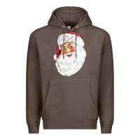 Coffee Santa Premium Hoodie - NancyCooperArtShop