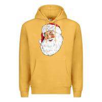 Mustard Santa Premium Hoodie - NancyCooperArtShop