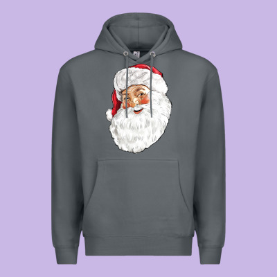 Santa Premium Hoodie Designed By Nancycooperartshop