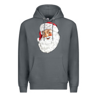 Rock Santa Premium Hoodie - NancyCooperArtShop