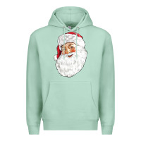 Seafoam Santa Premium Hoodie - NancyCooperArtShop