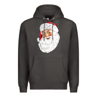 Smoke Santa Premium Hoodie - NancyCooperArtShop