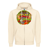 Sandshell Race coach with leopard and peace hand Zipper Hoodie - AdoDesignShop