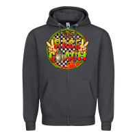 Smoke Race coach with leopard and peace hand Zipper Hoodie - AdoDesignShop