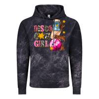 Cloud Black disco cowgirl Vintage Hoodie - texasbilliewilder