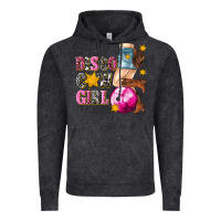 Vintage Black disco cowgirl Vintage Hoodie - texasbilliewilder