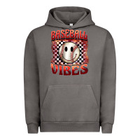 Pigment Tornado baseball vibes smiley face Urban Hoodie - BarkalooDesign