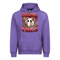 Tulip baseball vibes smiley face Urban Hoodie - BarkalooDesign