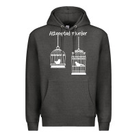 Charcoal Heather Attempted Murder Premium Hoodie - Bettercallsaul