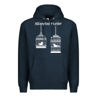 Navy Attempted Murder Premium Hoodie - Bettercallsaul