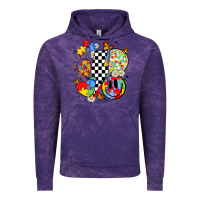 Cloud Purple retro autism awareness Vintage Hoodie - JahusDesignShop