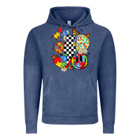 Vintage Denim retro autism awareness Vintage Hoodie - JahusDesignShop