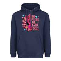 Navy In october we wear pink Heavyweight Hoodie - NancyCooperArtShop
