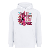 In October We Wear Pink Heavyweight Hoodie | Teevron