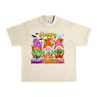 Sandshell happy hallothanksmas gnomes Urban Heavy Tee - texasbilliewilder