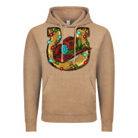 Christmas Horseshoe Vintage Hoodie | Teevron