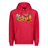 Cardinal give thanks coffee cups Premium Hoodie - MaliasSmallBusiness