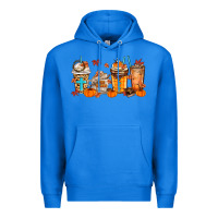 True Royal give thanks coffee cups Premium Hoodie - MaliasSmallBusiness