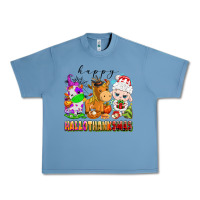 Pebble Blue happy hallothanksmas farm animals Urban Heavy Tee - texasbilliewilder