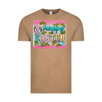Vintage Coffee happy easter mousepad Vintage Tee - BarkalooDesign