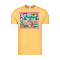 Vintage Mustard happy easter mousepad Vintage Tee - BarkalooDesign