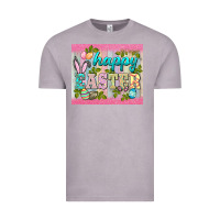 Happy Easter Mousepad Vintage Tee | Teevron