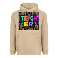 Mushroom Teacher Day Heavyweight Hoodie - LillyAllenDesigns