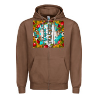Chestnut blessed teacher tumbler Zipper Hoodie - BundleAndBundleShop