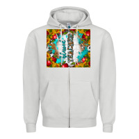 Dove Grey blessed teacher tumbler Zipper Hoodie - BundleAndBundleShop
