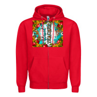 Red blessed teacher tumbler Zipper Hoodie - BundleAndBundleShop