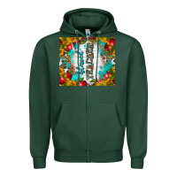 Sports Green blessed teacher tumbler Zipper Hoodie - BundleAndBundleShop