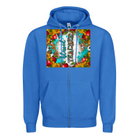 True Royal blessed teacher tumbler Zipper Hoodie - BundleAndBundleShop