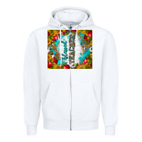 White blessed teacher tumbler Zipper Hoodie - BundleAndBundleShop
