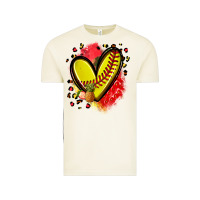 Vintage Arctic fruits and softball heart Vintage Tee - Zillion Design Studio