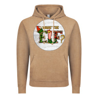 Vintage Coffee What The Elf Christmas Vintage Hoodie - RanaPortraitStore