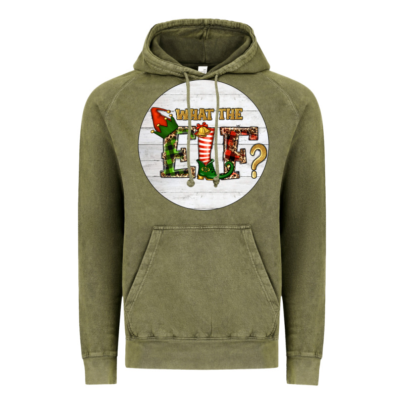 What The Elf Christmas Vintage Hoodie by RanaPortraitStore | Teevron