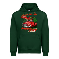 Forest Green home for the holidays michigan Urban Hoodie - BarkalooDesign