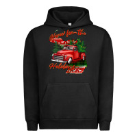 Pigment Black home for the holidays michigan Urban Hoodie - BarkalooDesign