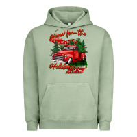 Pigment Oil Green home for the holidays michigan Urban Hoodie - BarkalooDesign