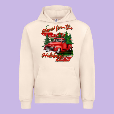 Home For The Holidays Michigan Urban Hoodie Designed By Barkaloodesign