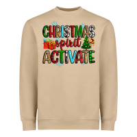 Mushroom christmas spirit activite Heavyweight Sweatshirt - Zillion Design Studio