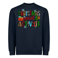 Navy christmas spirit activite Heavyweight Sweatshirt - Zillion Design Studio