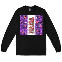 Black purple leopard pink mama hearts Long Sleeve Tee - AdoDesignShop