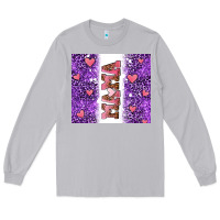 Moon Dust purple leopard pink mama hearts Long Sleeve Tee - AdoDesignShop