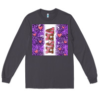 Smoke purple leopard pink mama hearts Long Sleeve Tee - AdoDesignShop